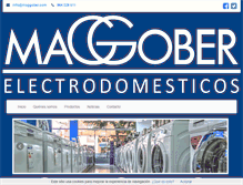 Tablet Screenshot of maggober.com